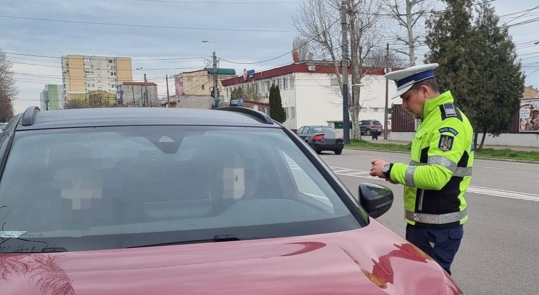 Acțiune pentru prevenirea și combaterea principalelor cauze generatoare de accidente rutiere, organizată de poliţiştii din Mangalia