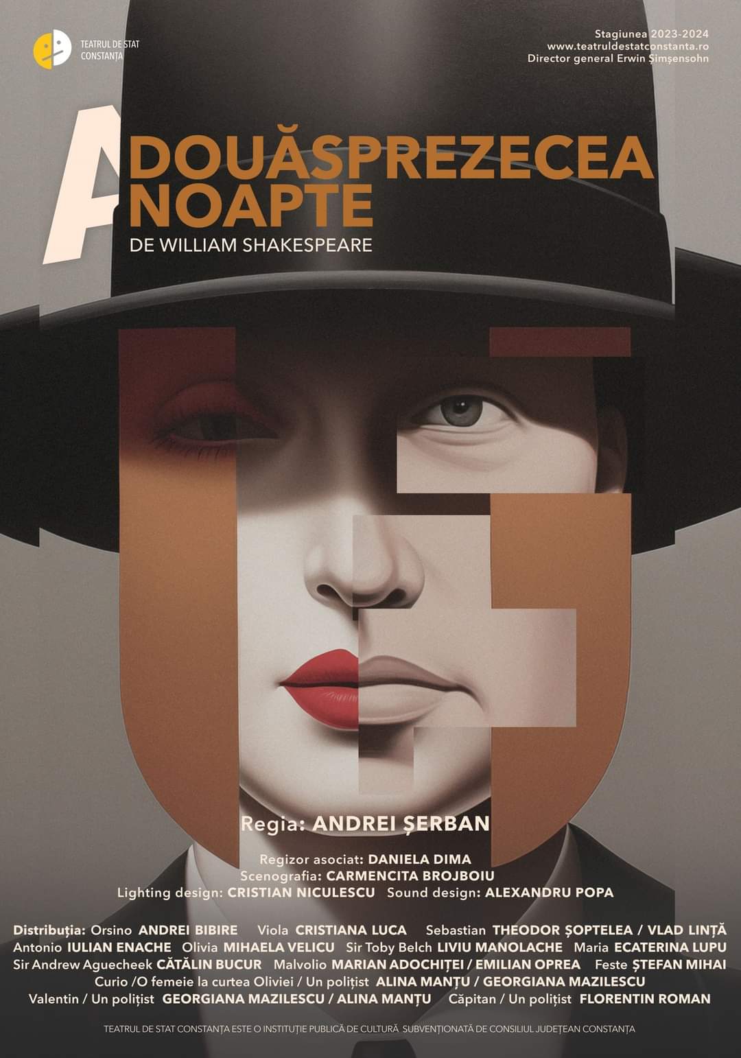 Reprezentație suplimentară cu piesa ”A douăsprezecea noapte”, de William Shakespeare, în regia lui Andrei Șerban