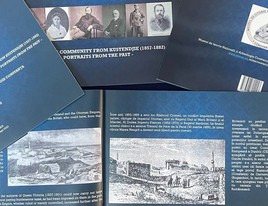 A apărut albumul „Portrete din trecut” despre comunitatea britanică din Constanța secolului al XIX-lea