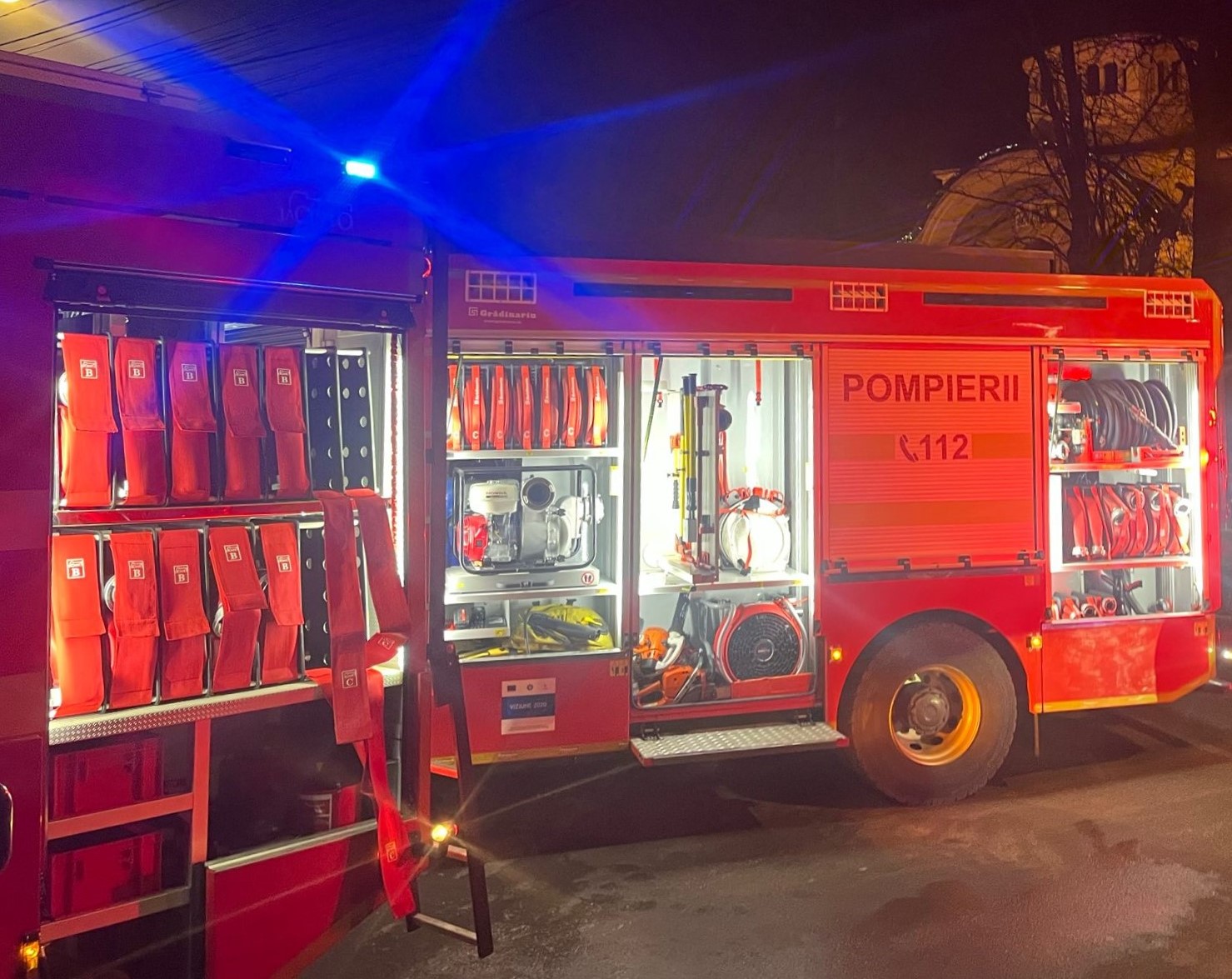 VALU LUI TRAIAN: Incendiu la o casă de pe strada Magnoliei