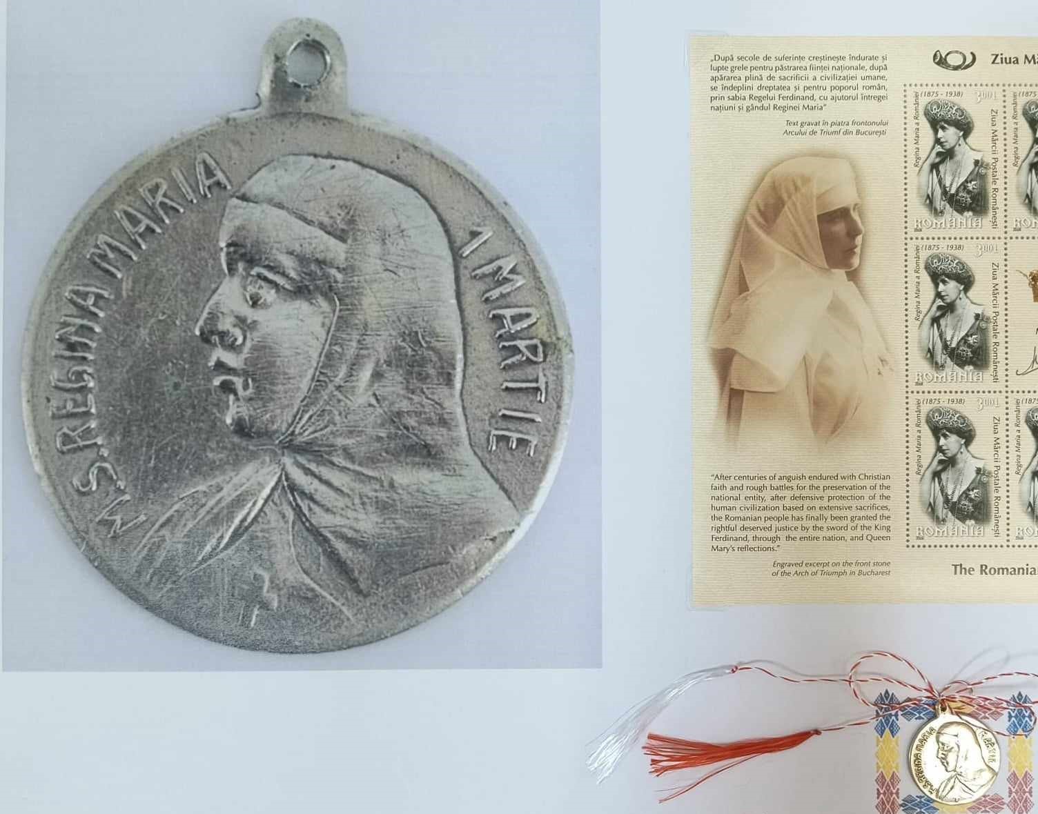 GALERIE FOTO | Expoziția „Mărțișoare din perioada Regalității”, vernisată astăzi, la Muzeul de Artă Populară