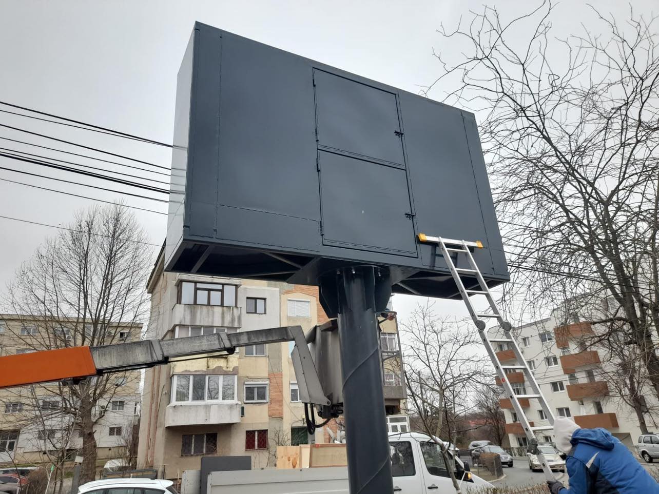 CERNAVODĂ: Trei ecrane LED sunt montate în oraș, pentru o mai bună și rapidă comunicare a informațiilor de interes public