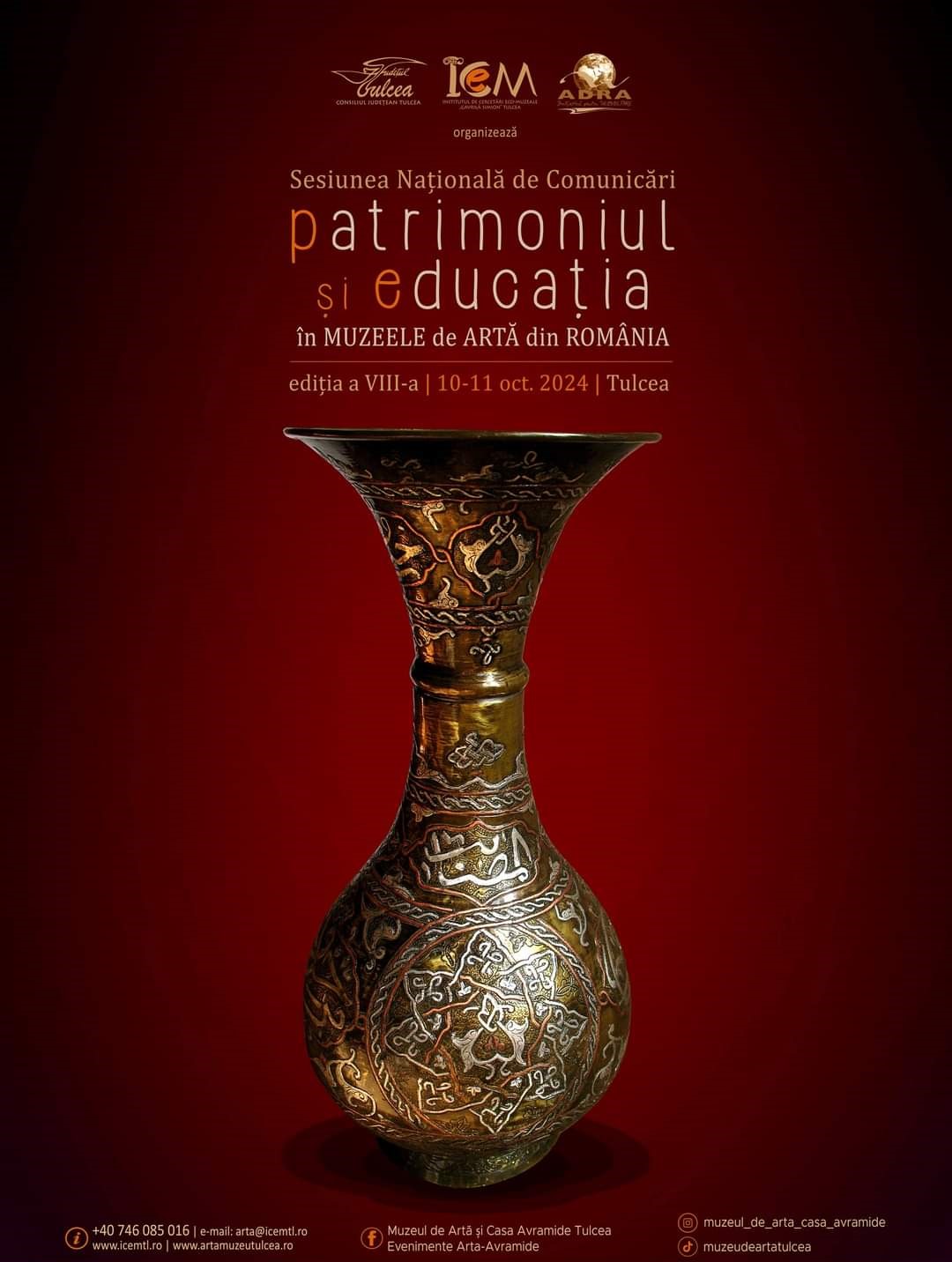 TULCEA: O nouă Sesiune Națională de Comunicări „Patrimoniul și Educația în Muzeele de Artă”