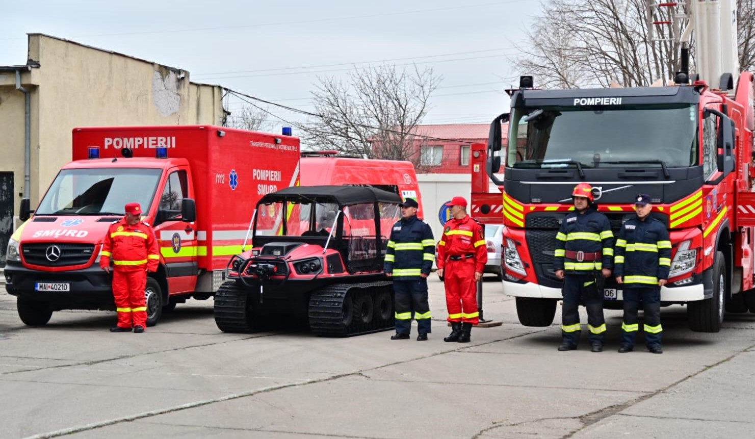 ISU Dobrogea a sărbătorit 91 de ani de Protecție Civilă în România