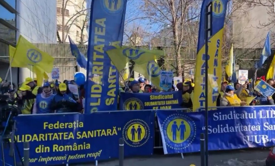 Sindicaliștii de la „Solidaritatea Sanitară”, nemulțumiți de oferta Guvernului privind majorările salariale