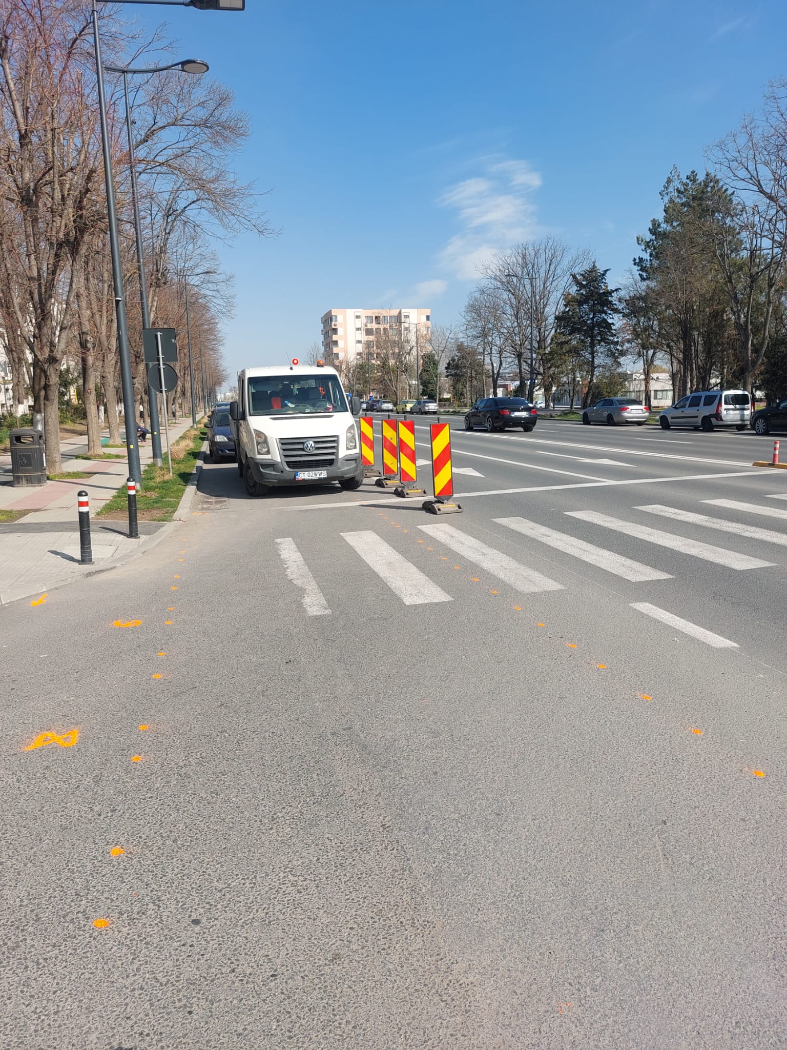 Atenție, constănțeni! Este interzis accesul pe bulevardul Lăpușneanu dinspre strada Dispensarului
