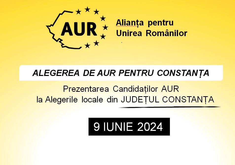 Candidații AUR la alegerile locale din județul Constanța