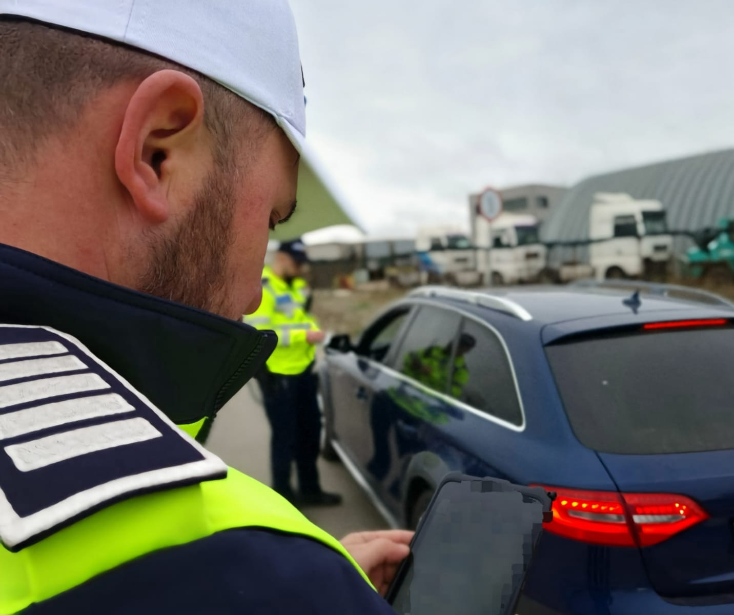 Un accident rutier a avut loc în Medgidia. Unul dintre şoferi era posibil drogat