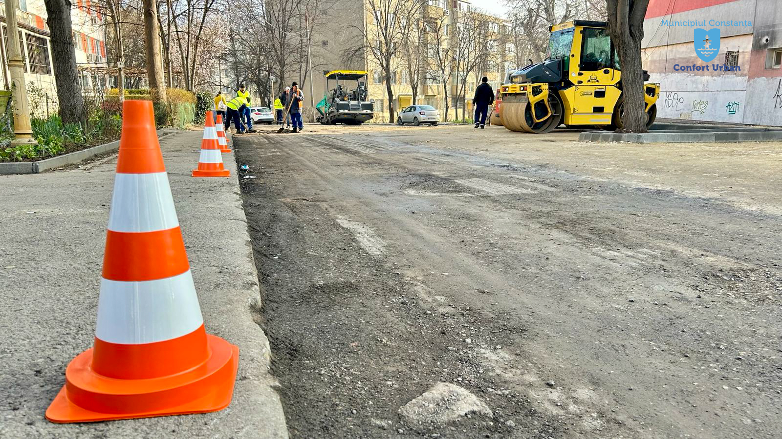 Atenţie, şoferi! Se lucrează pe strada Adamclisi, iar traficul este restricţionat în zonă