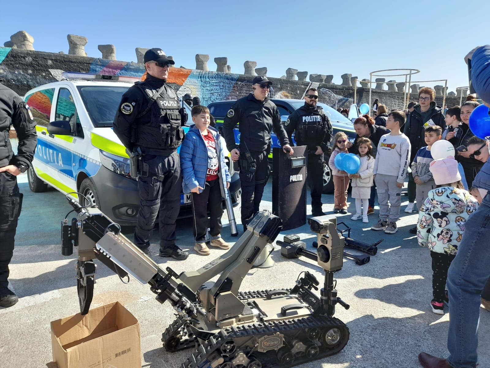 FOTO: Ziua Poliției Române, sărbătorită și la Constanța, în Portul Tomis