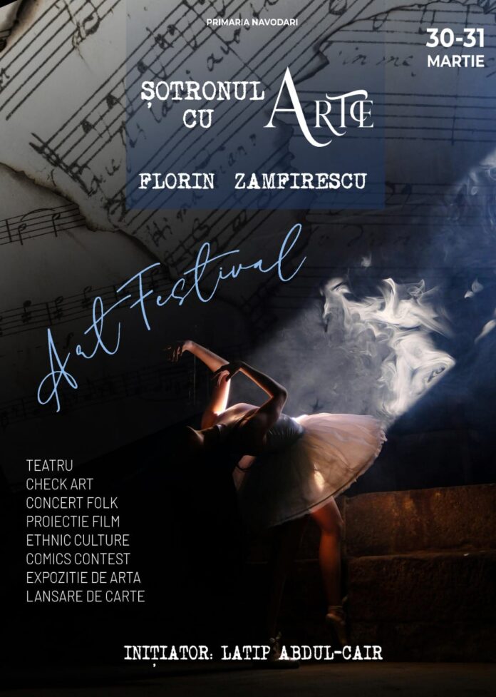 NĂVODARI: Începe Festivalul ”Șotronul cu Arte Florin Zamfirescu”