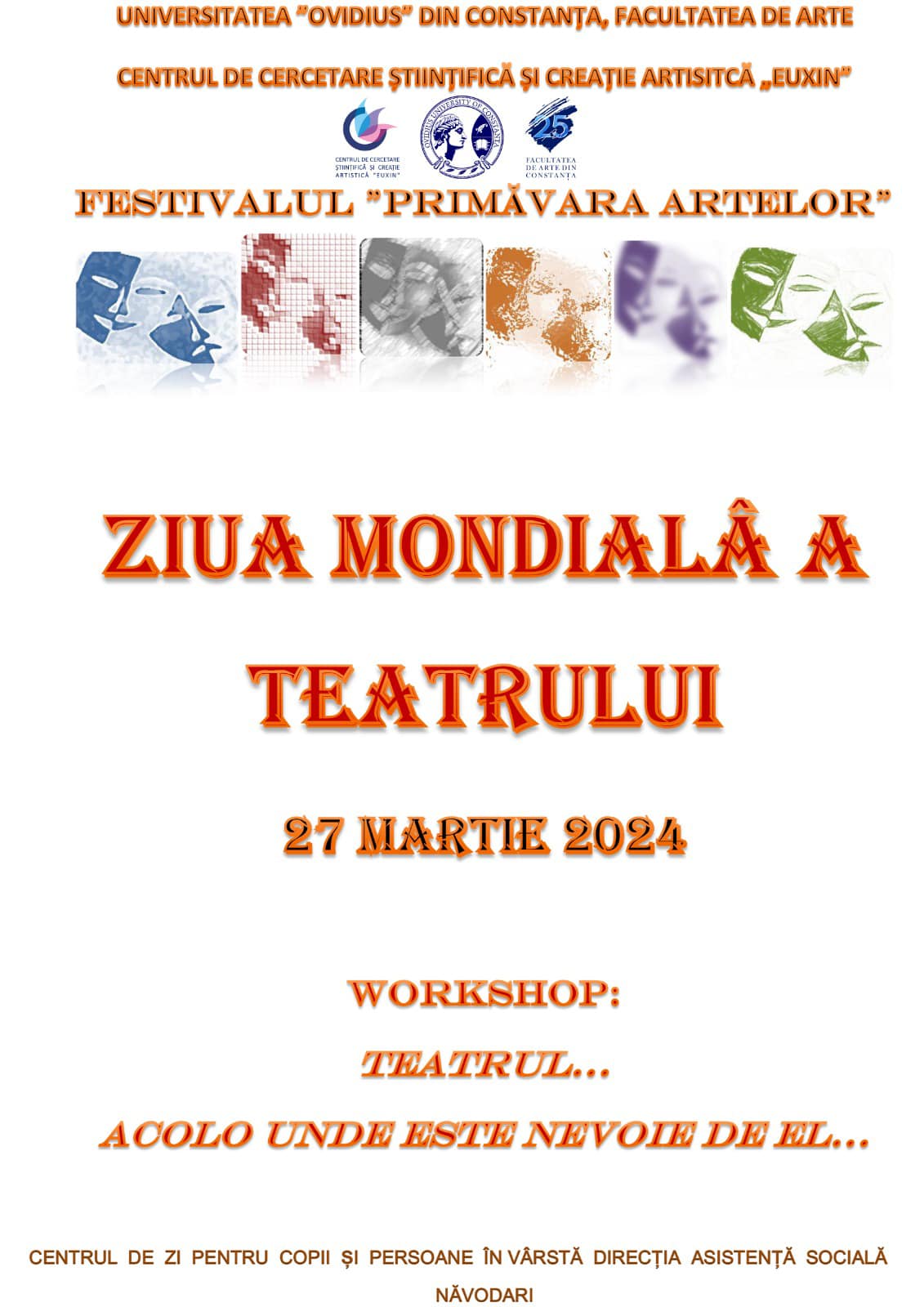 Atelier de teatru pentru tinerii și vârstnicii din Năvodari