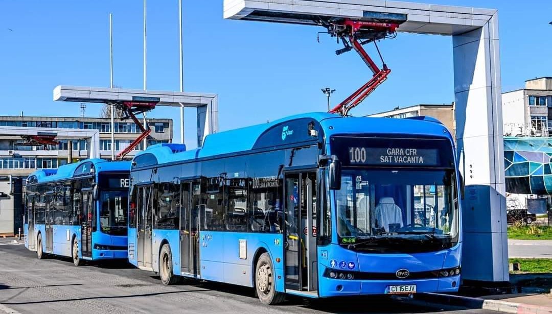 CONSTANȚA: De săptămâna viitoare, peste 40 de autobuze electrice se vor afla pe trasee