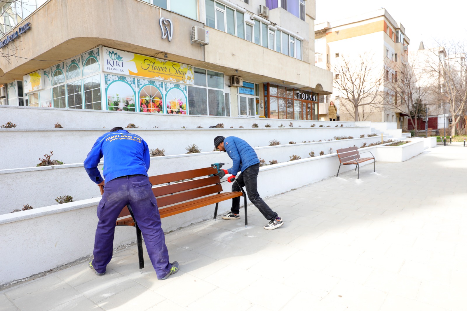 Mobilier urban nou instalat de Primăria Constanța