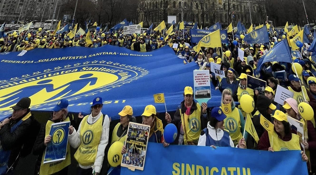 Federația Solidaritatea Sanitară a început un referendum privind declanșarea grevei