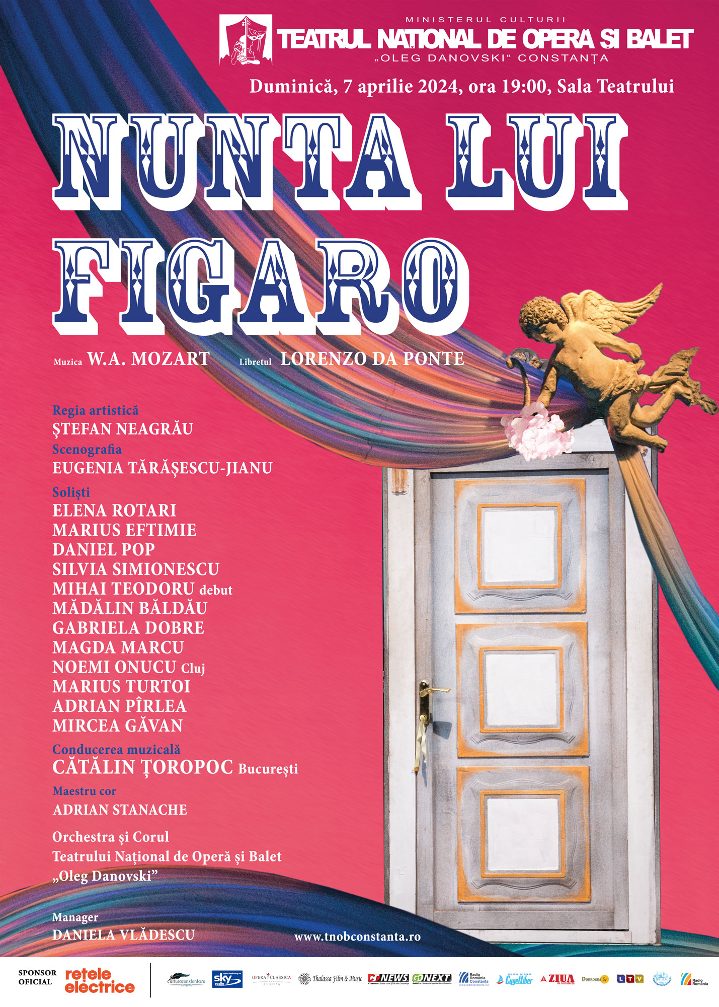 ”Nunta lui Figaro”, la Teatrul Național de Operă și Balet „Oleg Danovski”