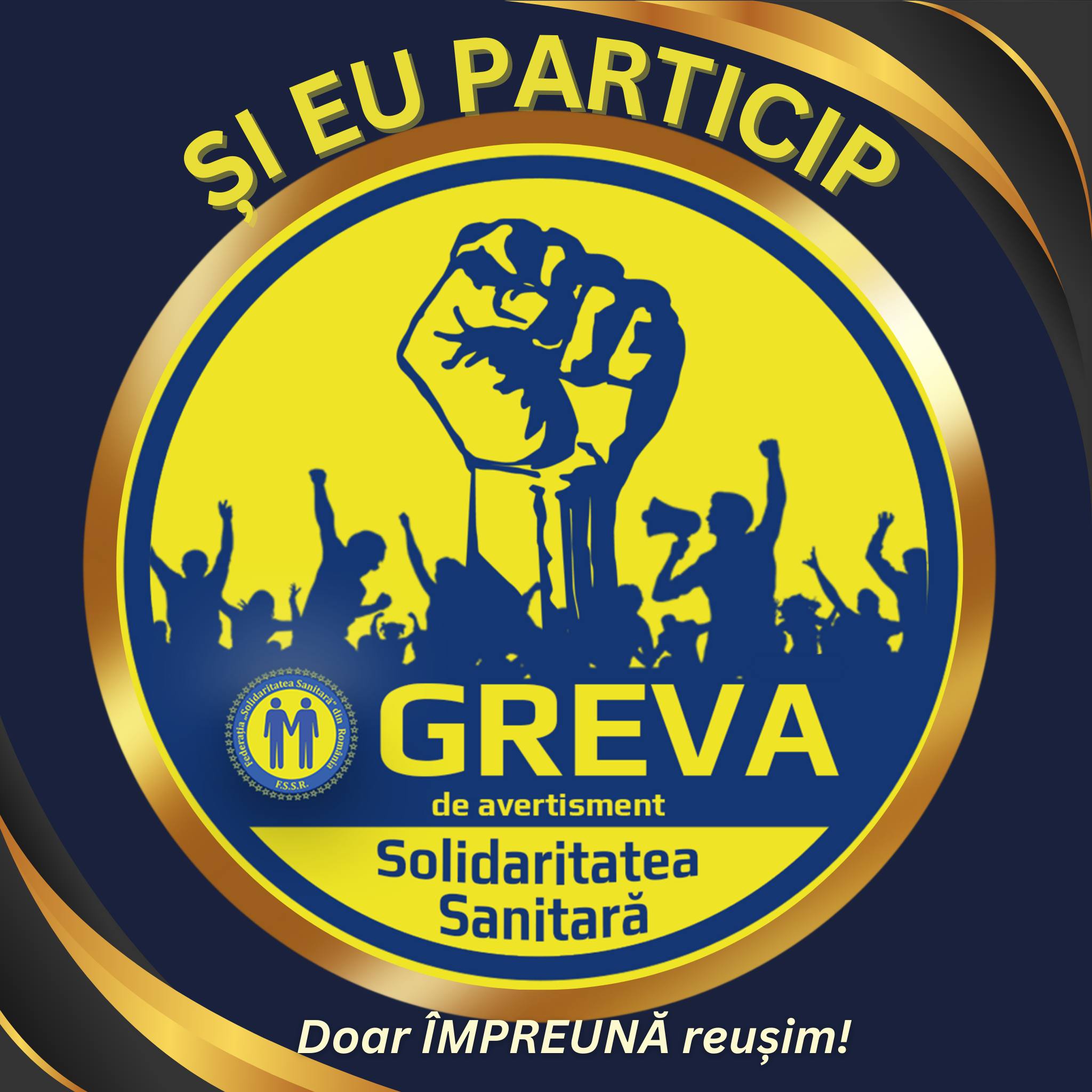 Grevă de avertisment în sistemul sanitar. Membrii Federației Solidaritatea Sanitară vor ieși mâine, în fața spitalelor