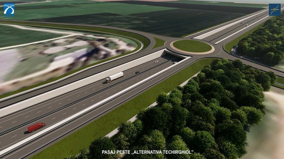 Pas important pentru construcția unei noi autostrăzi: Alternativa Techirghiol (30,6 km)