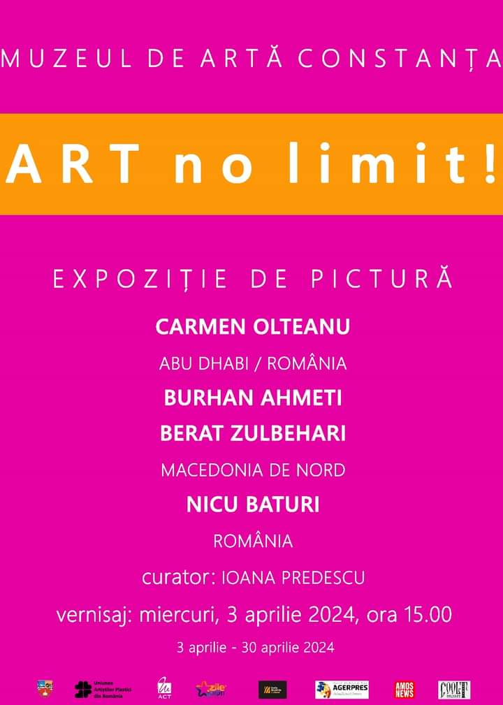 Expoziţia internaţională „ART no limit!” se deschide la Muzeul de Artă Constanța
