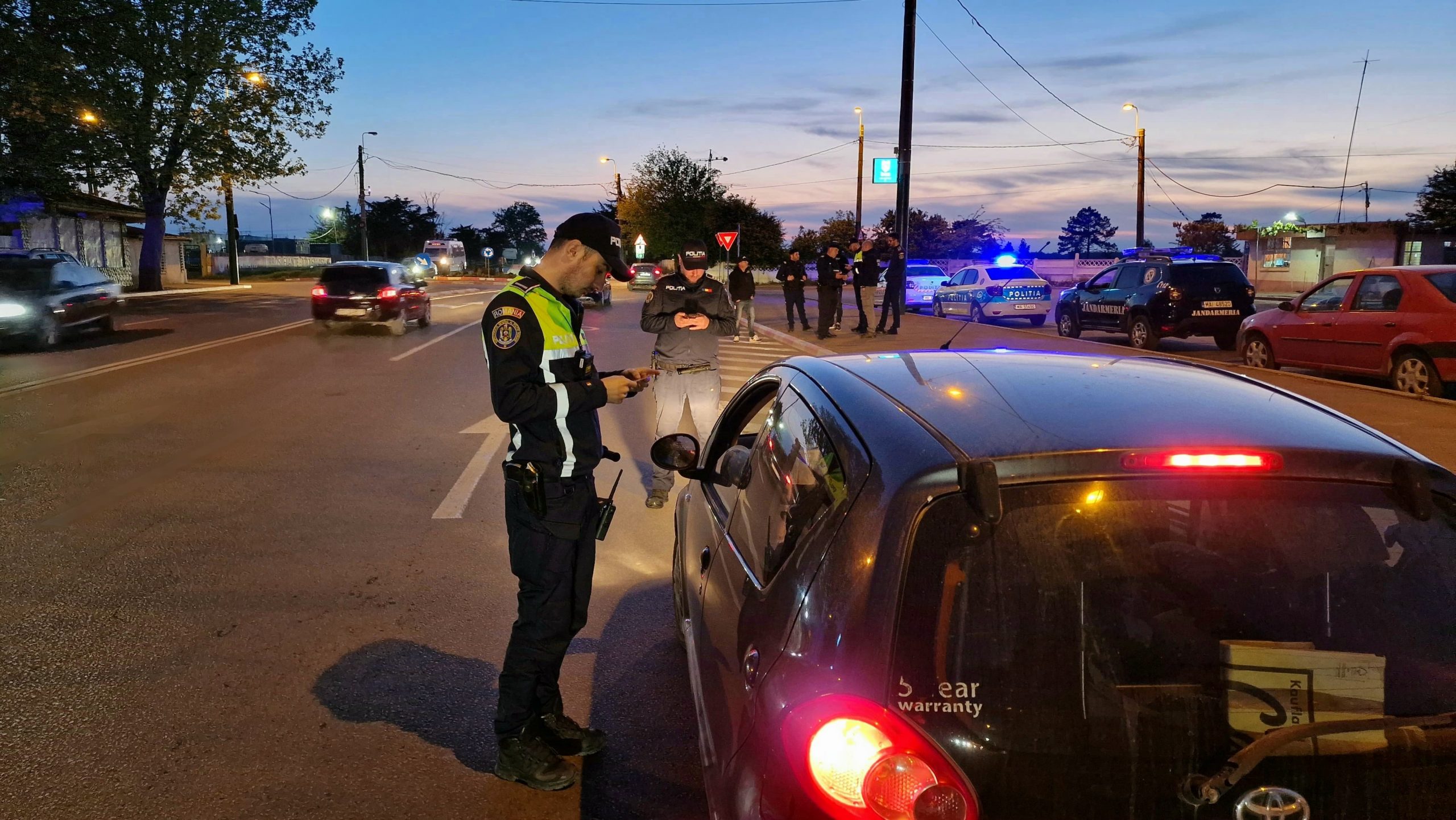 Judeţul CONSTANŢA: De Florii, peste 700 de poliţişti au fost mobilizaţi în trafic