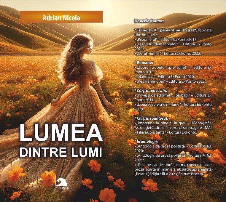 AUDIO | Volumul „Lumea dintre lumi”, semnat de scriitorul constănțean Adrian Nicola, va fi lansat la Biblioteca Județeană