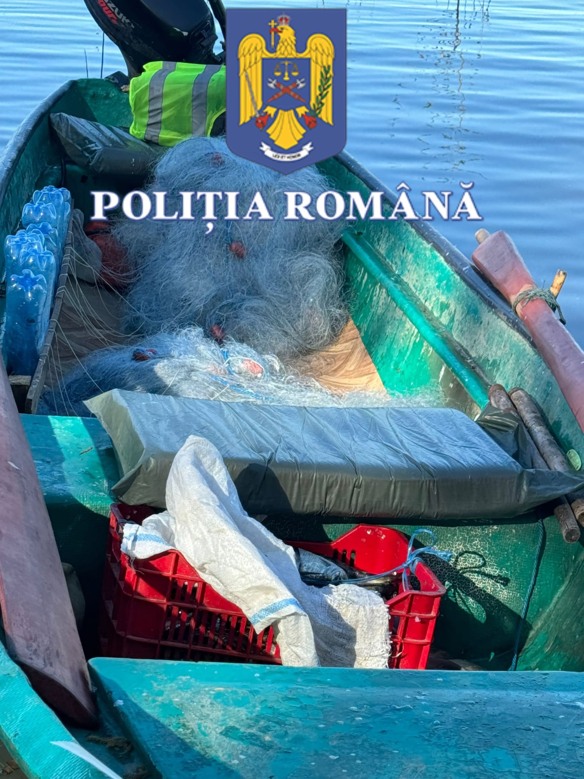 Judeţul CONSTANŢA: Mai multe persoane sunt cercetate penal pentru pescuit ilegal