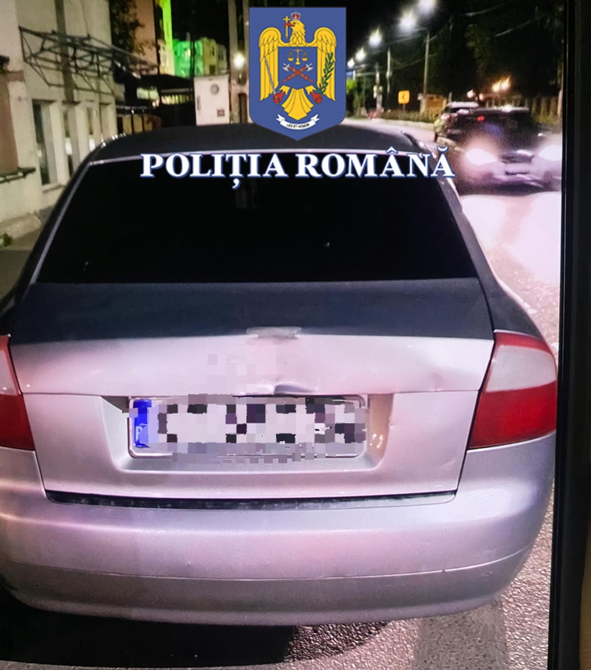 UPDATE / Un bărbat din Mihail Kogălniceanu a fost reţinut de poliţişti. Acesta nu a oprit la semnal, a abandonat maşina în care se afla şi a refuzat să fie testat cu aparatul etilotest