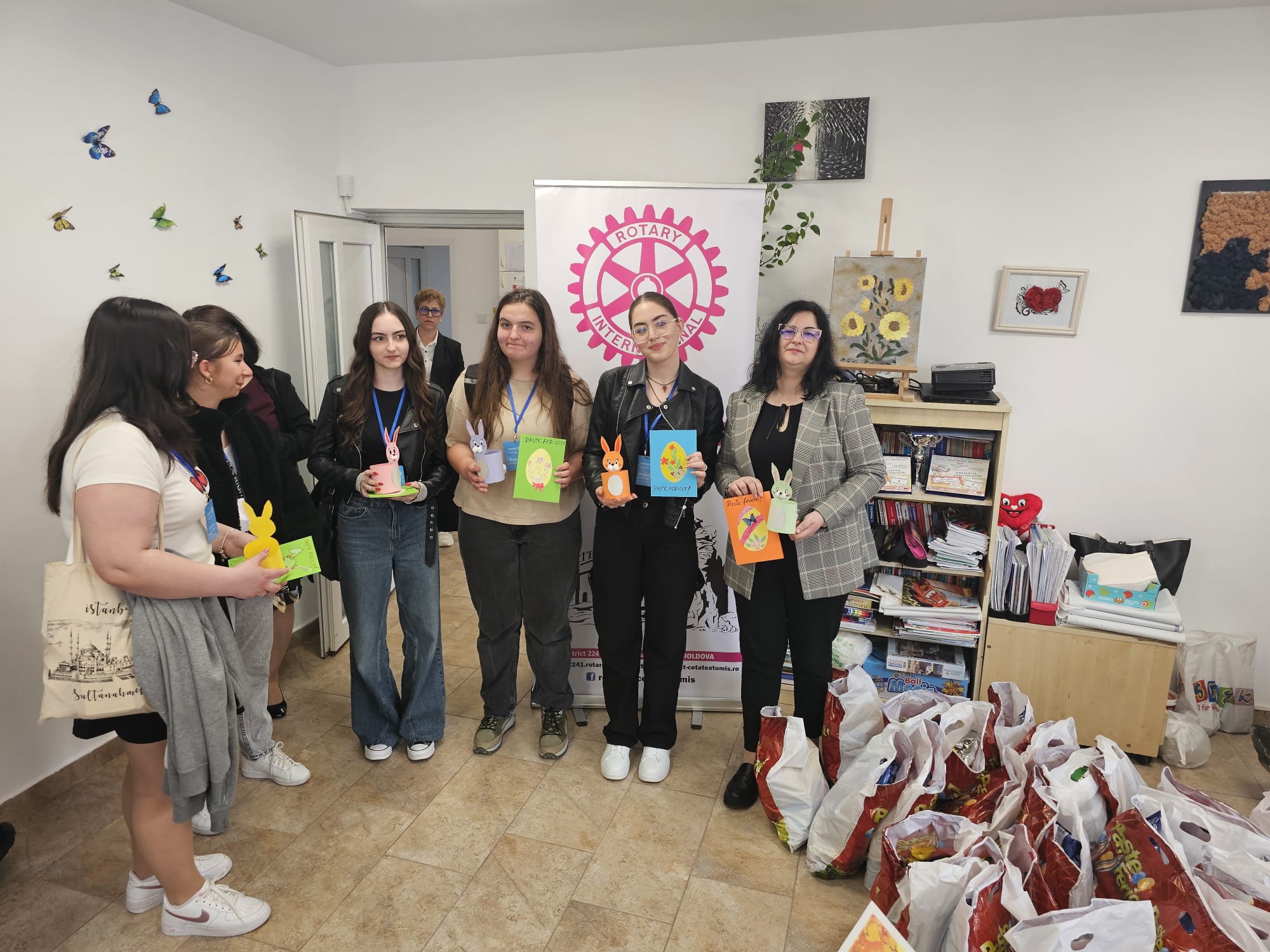 Clubul Rotary „Cetatea Tomis” Constanța a adus bucuria pe fețele copiilor din Agigea