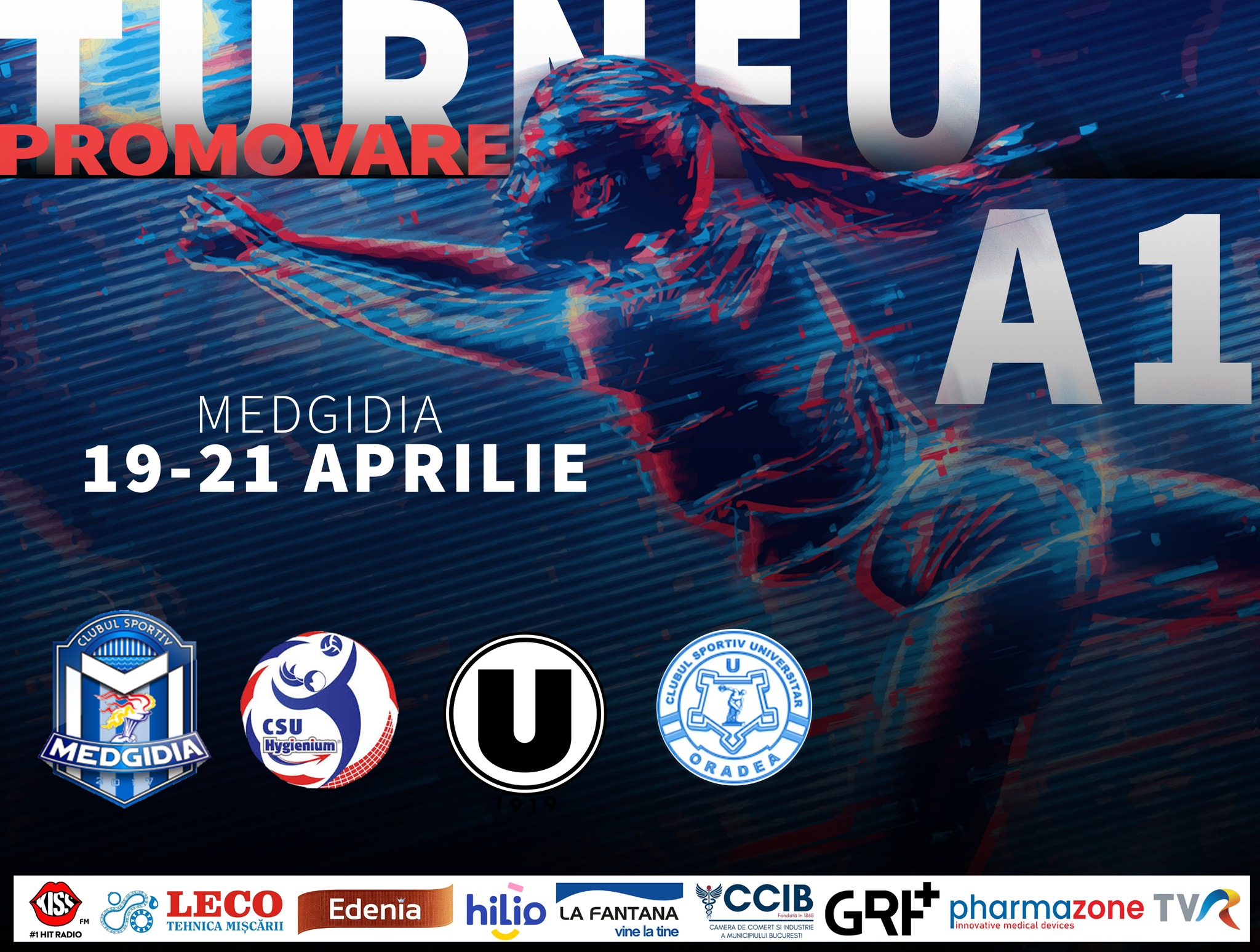 La Medgidia se va disputa turneul de promovare în prima ligă de volei feminin