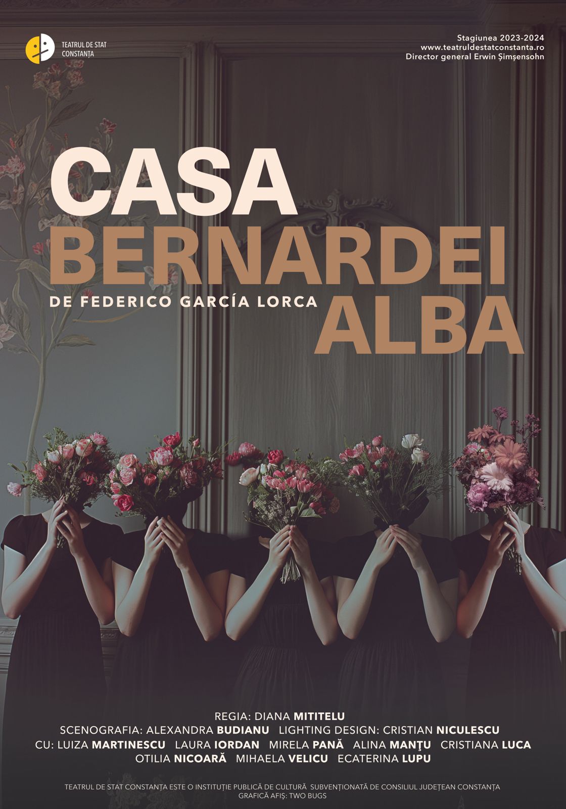 Spectacolul „Casa Bernardei Alba” revine după 50 de ani pe scena Teatrului de Stat Constanța