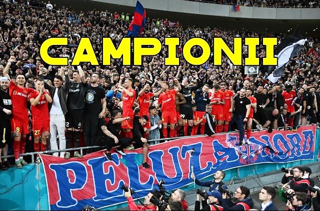 FCSB este noua campioană a României după victoria cu Farul