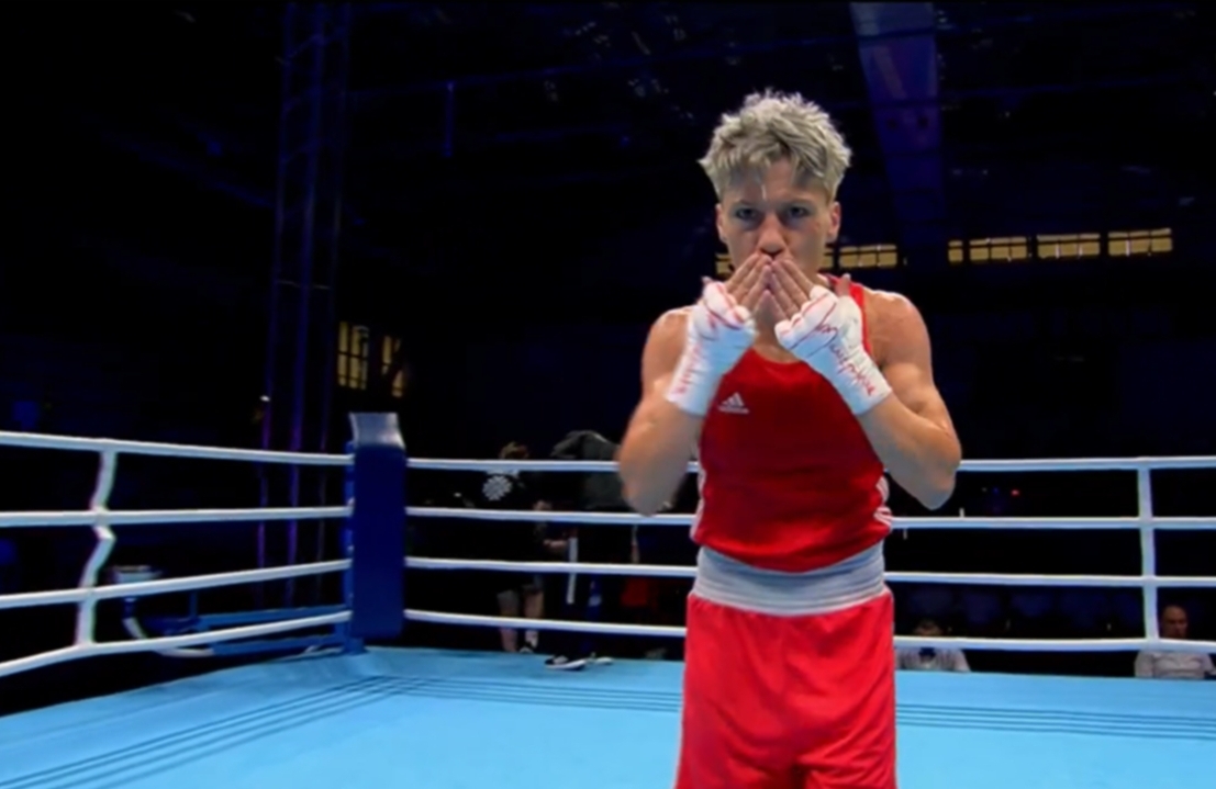 Pugilista Lăcrămioara Perijoc este vicecampioană europeană la categoria 54 de kg
