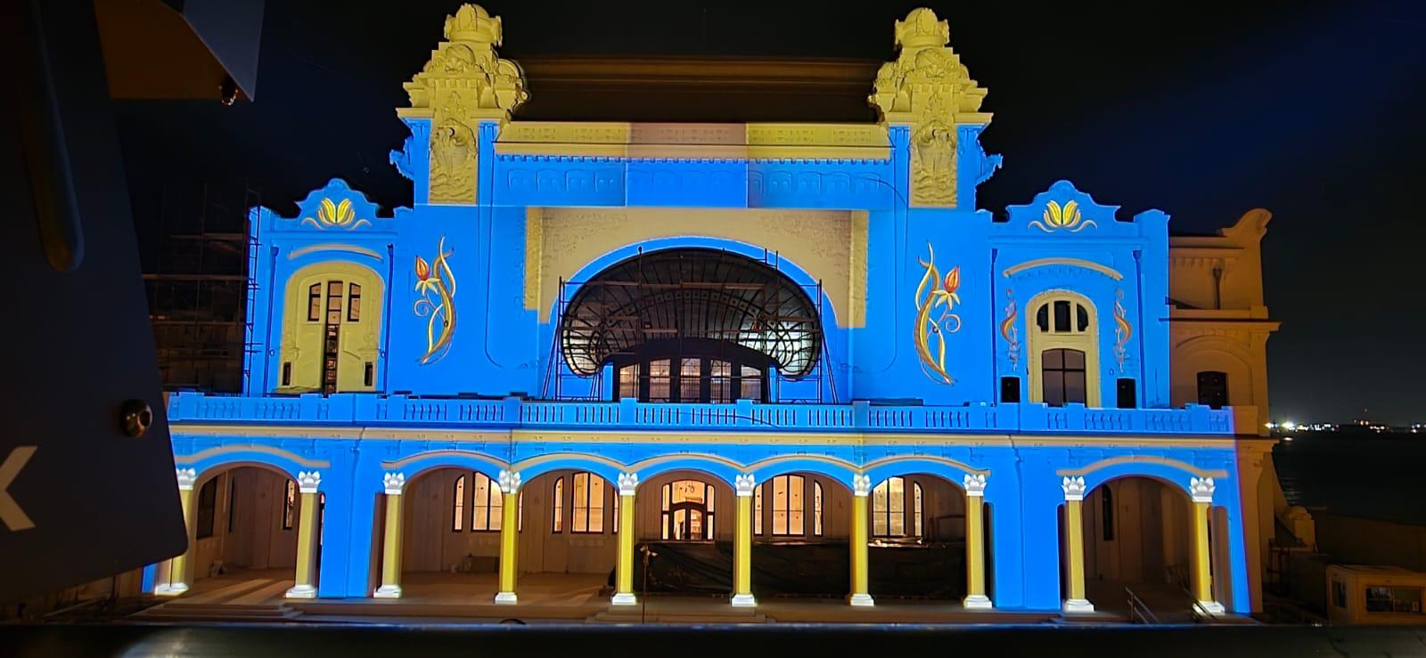 Șase clădiri emblematice din Constanței vor fi iluminate arhitectural timp de o lună