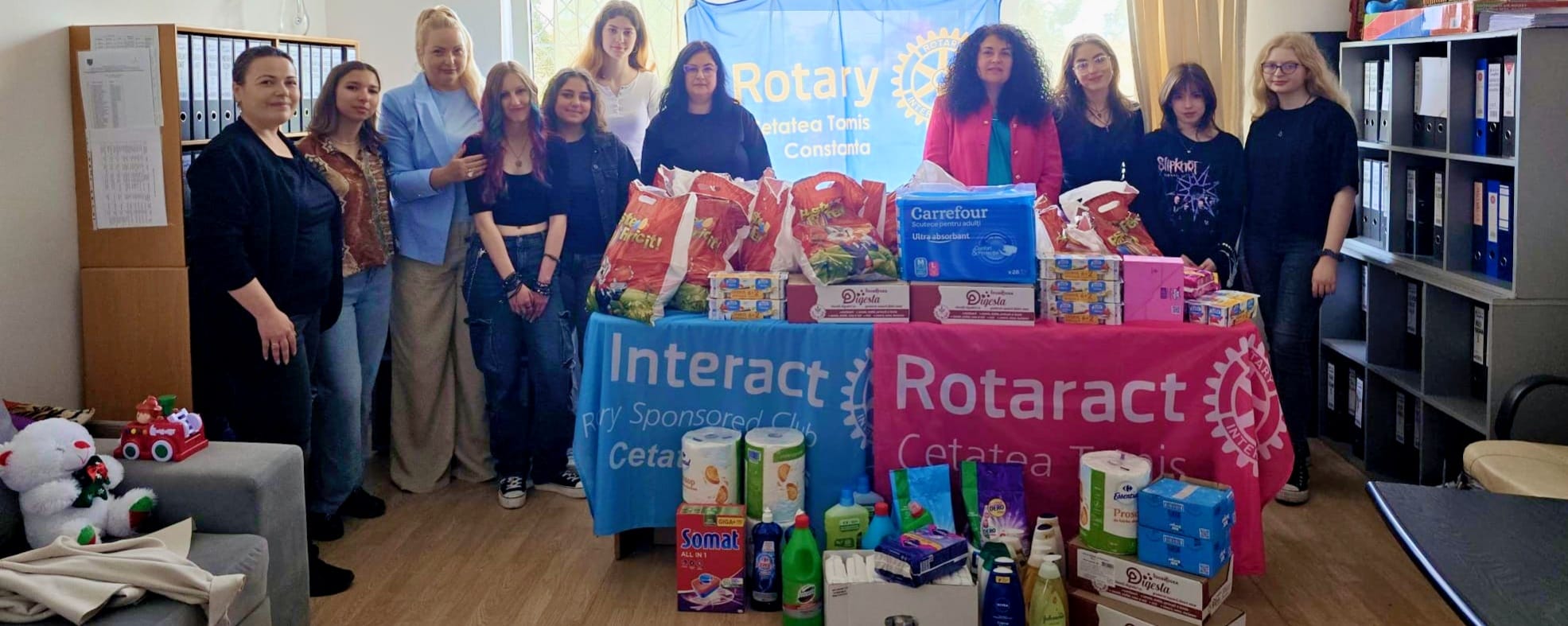 Clubul Rotary „Cetatea Tomis” a sprijinit 200 de copii instituționalizați din județul Constanța cu prilejul sărbătorilor de Paște