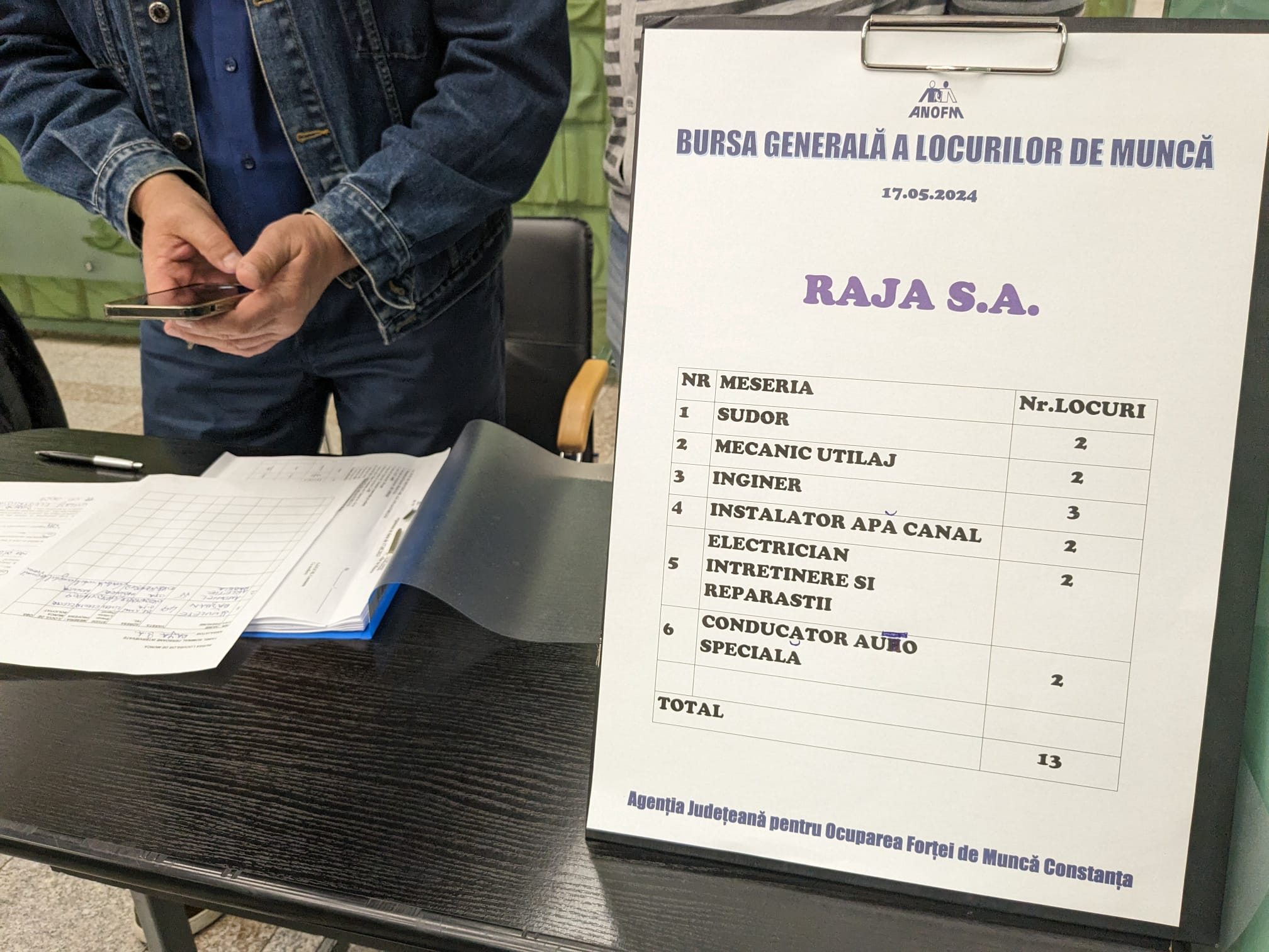 CONSTANȚA/TULCEA: Aproape 30 de persoane au fost angajate, iar alte 400 au fost selectate în vederea angajării, la bursa generală a locurilor de muncă