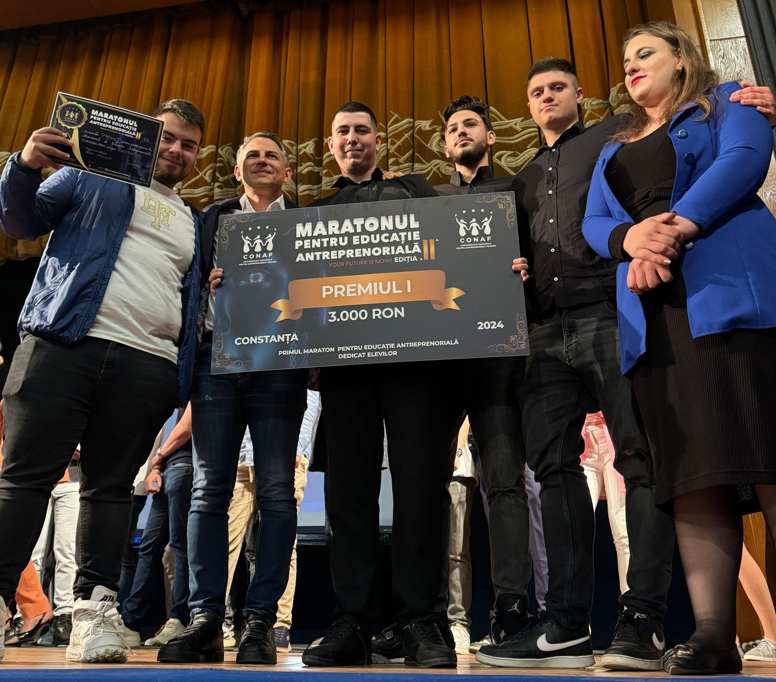 AUDIO | Mai mulţi elevi de la Liceul Energetic Constanța au câștigat faza pe județ a Maratonului de educație antreprenorială