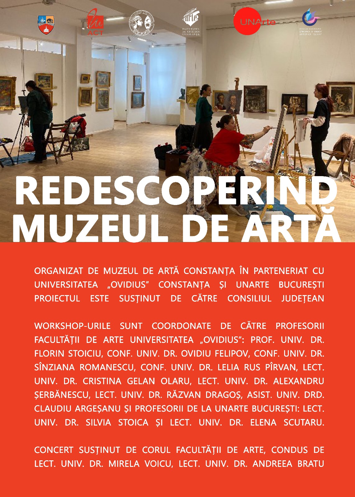 CONSTANŢA: În perioada 21-23 mai, la Muzeul de Artă va avea loc proiectul „Redescoperind Muzeul de Artă”