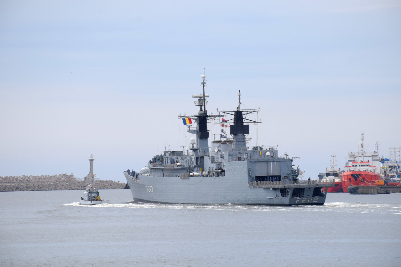 Fregata „Regina Maria” participă pentru a treia oară la Operația EUNAVFOR MED „IRINI”