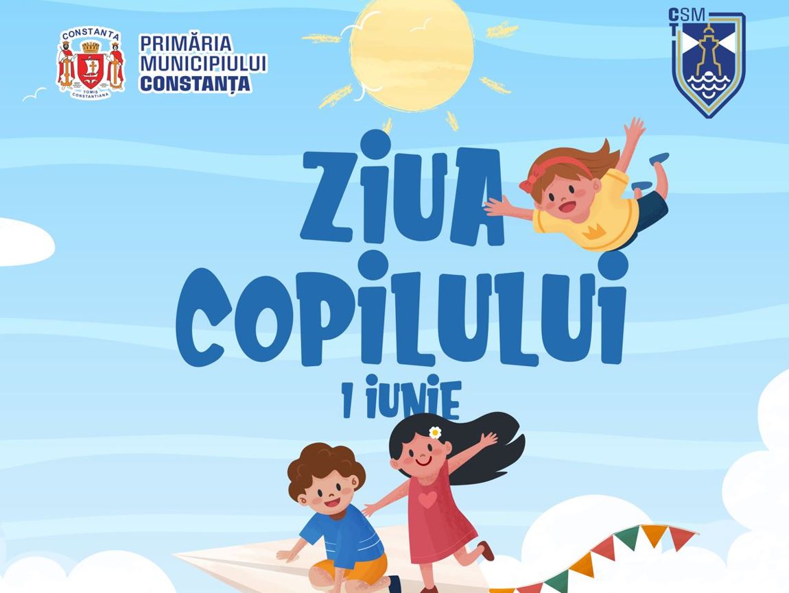 CONSTANȚA: Ziua Copilului marcată cu spectacole, mascote, activități sportive, povești sau ateliere de creație. Restricții de circulație