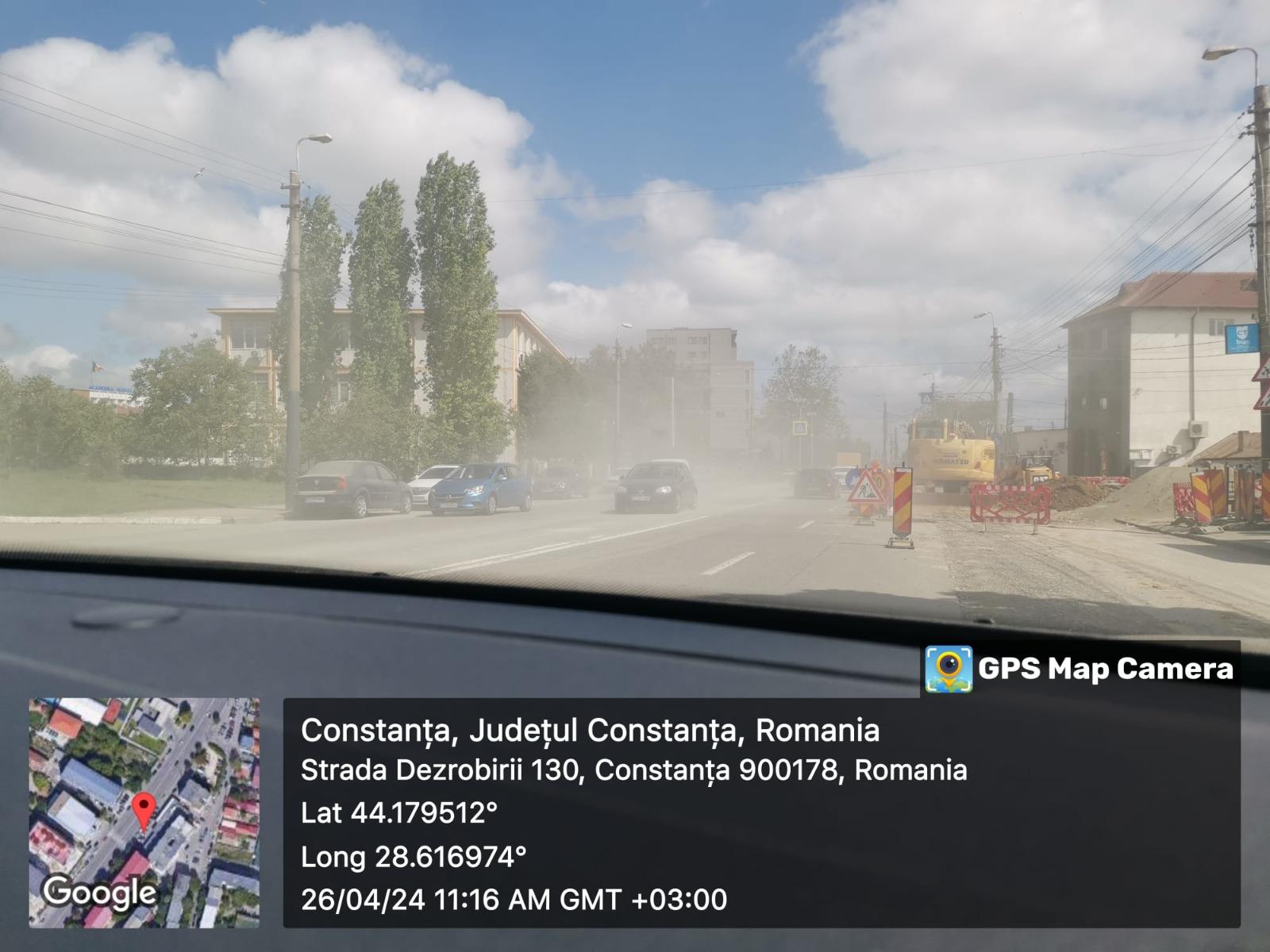 Două societăţi care realizează lucrări în Constanţa, amendate de Garda de Mediu