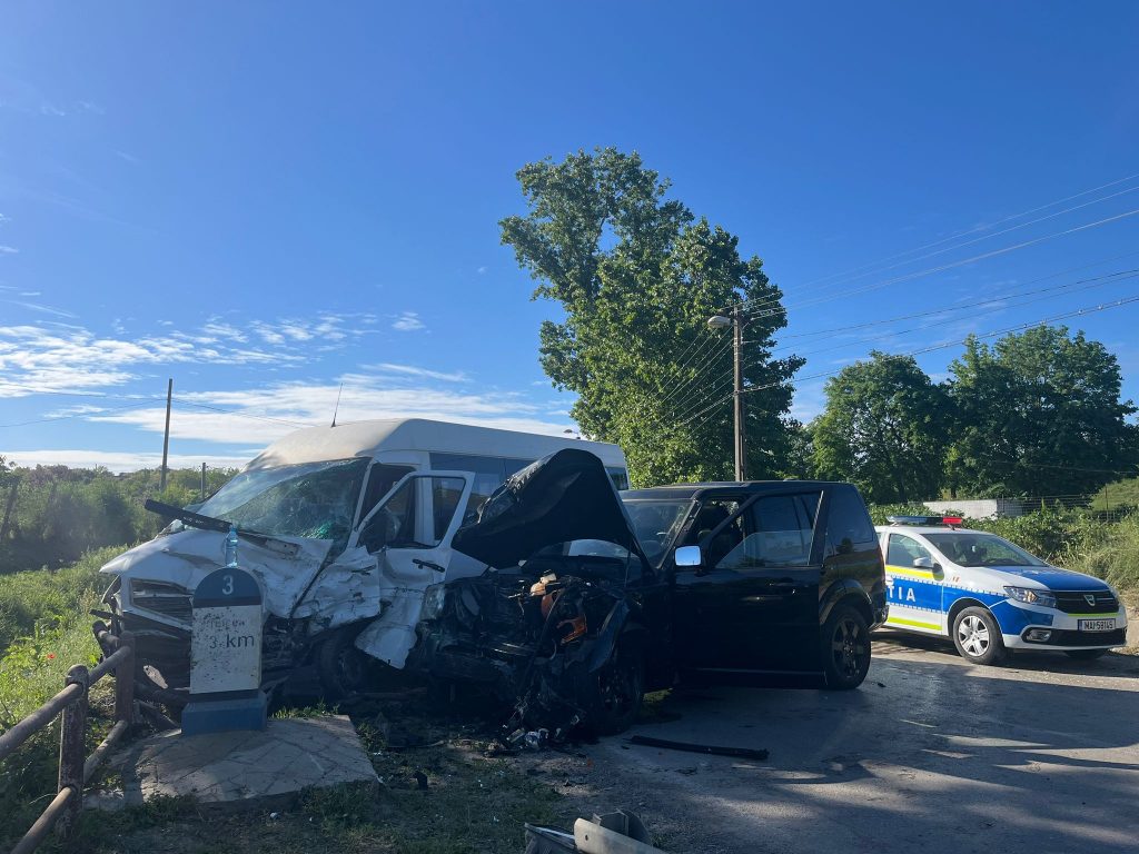 accident Tulcea - foto - ISU Tulcea