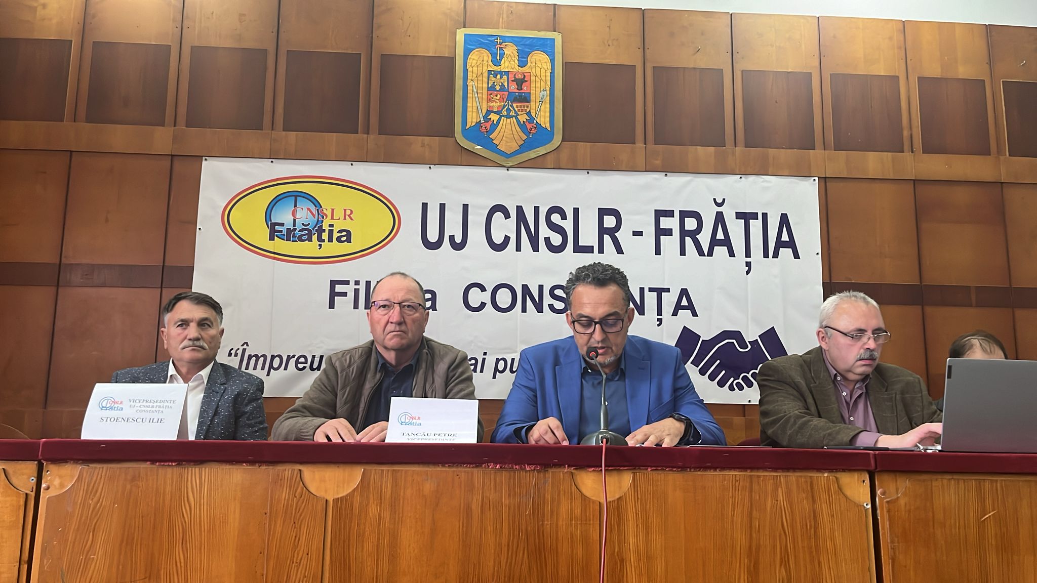 Uniunea Județeană CNSLR Frăția – filiala Constanța şi-a ales noul preşedinte