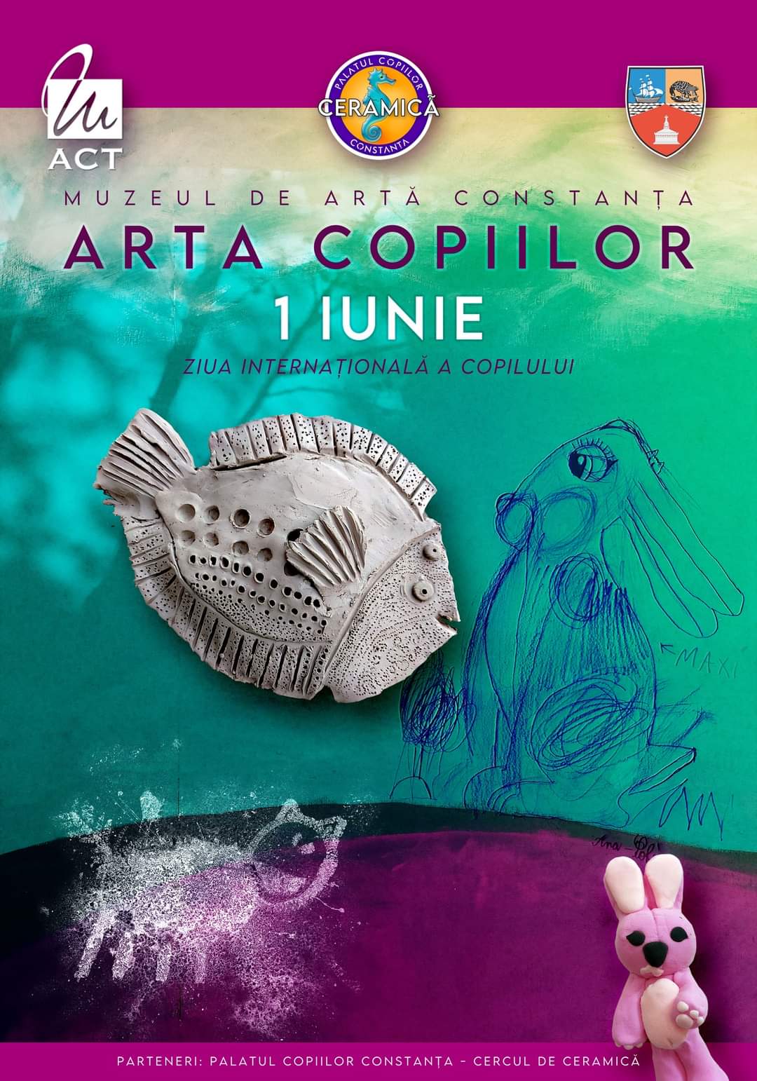 De 1 Iunie accesul copiilor și al însoțitorilor va fi gratuit la Muzeul de Artă Constanța și secțiile sale