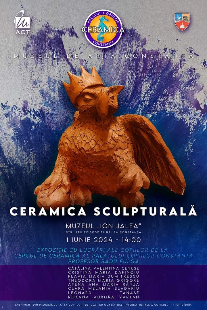 „Ceramică Sculpturală”, la Muzeul „Ion Jalea” din Constanţa