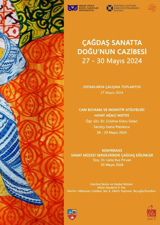 Ateliere de pictură pentru studenții din Istanbul, în cadrul proiectului „Fascinația Orientului în arta contemporană”