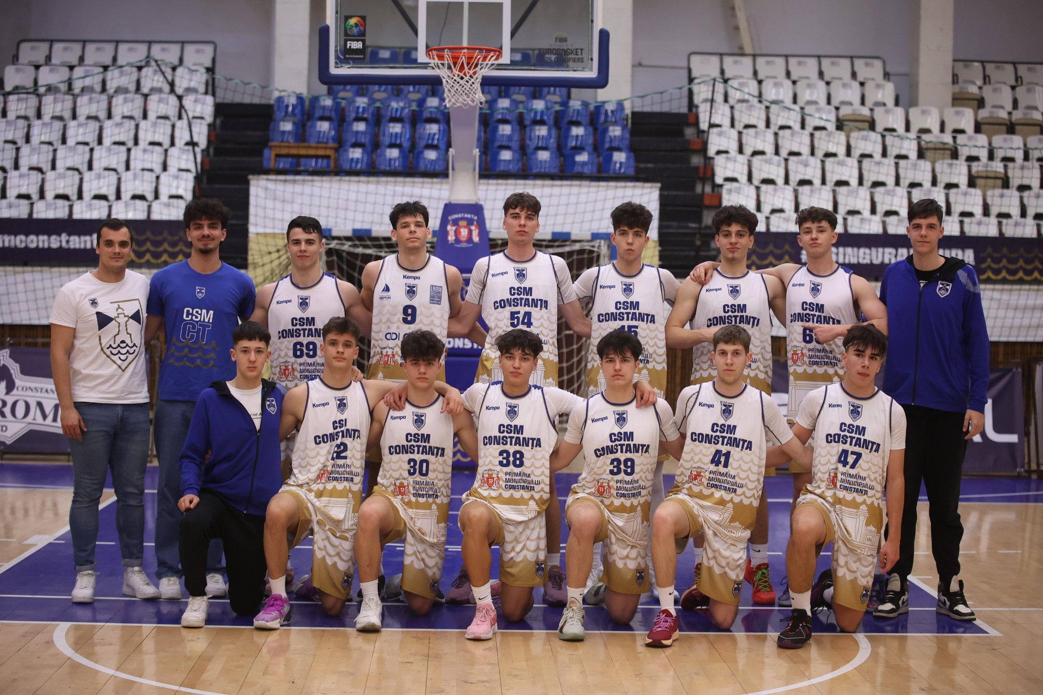 Tinerii baschetbaliști de la CSM Constanța evoluează la turneul final