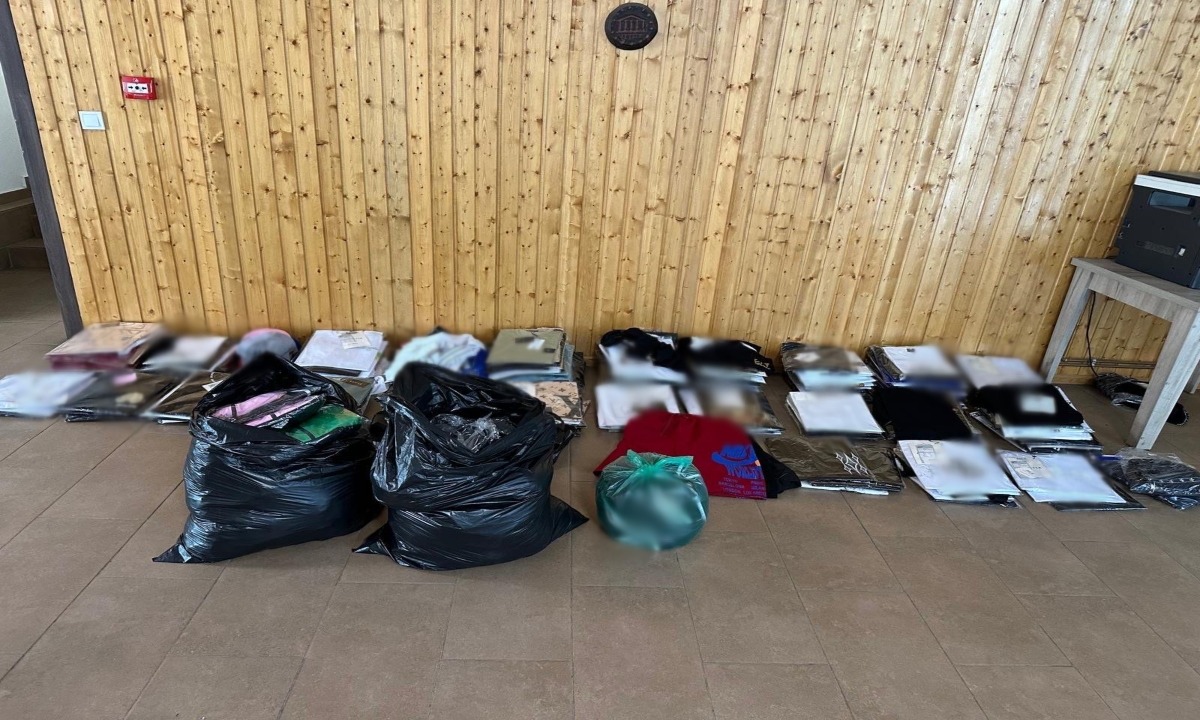 Bunuri contrafăcute din Turcia, confiscate de polițiștii de frontieră de la VAMA VECHE