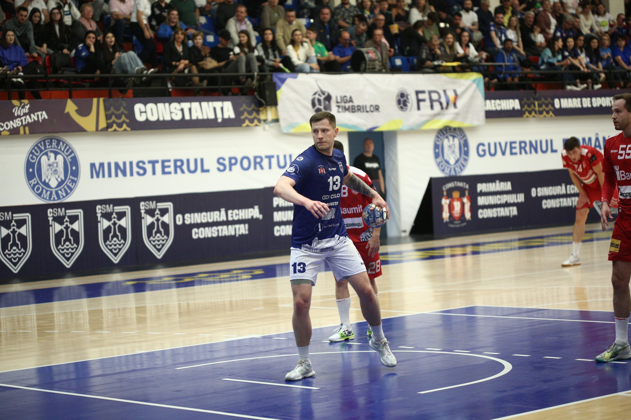 CSM Constanța și CS Dinamo au încheiat la egalitate meciul de ieri din Liga Zimbrilor