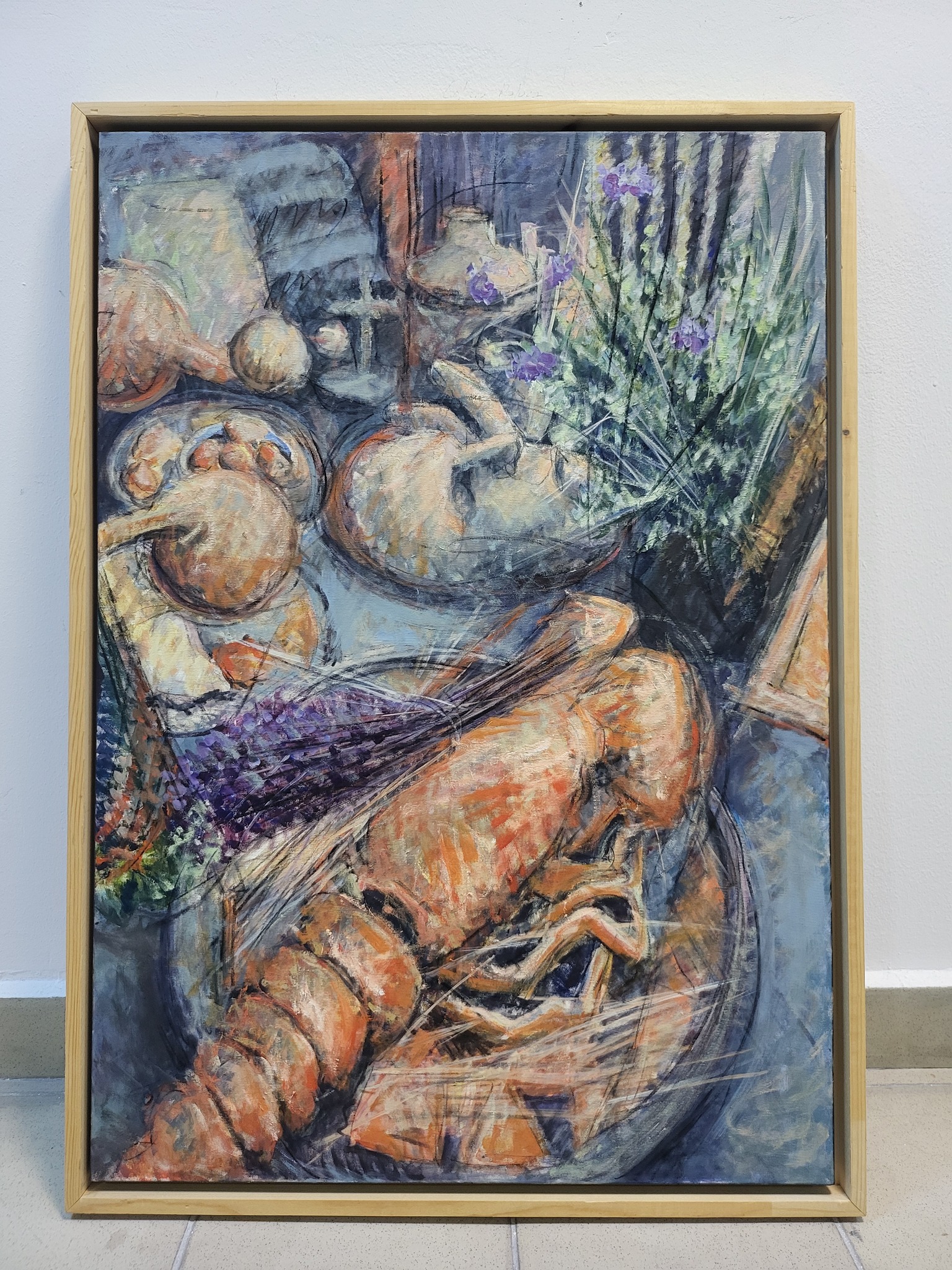 AUDIO | Expoziția de pictură „Amprente”, semnată de Andreea Rădulescu, vernisată la Art Gallery Constanța