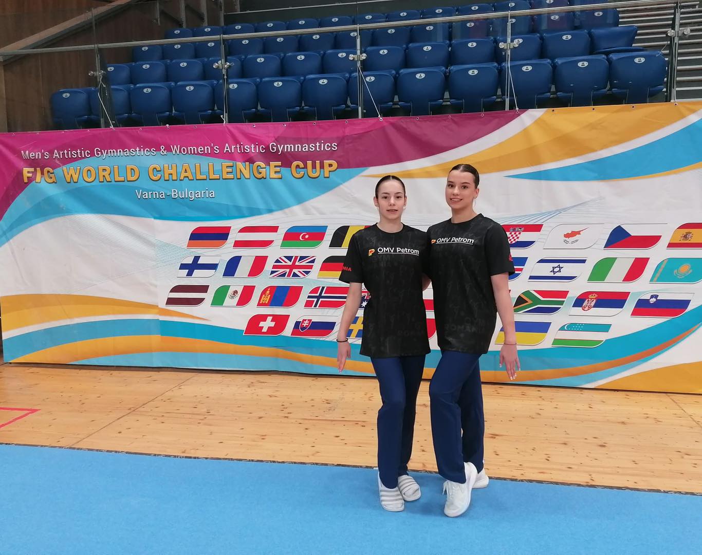 Gimnasta Andreea Preda de la CSM Constanța evoluează la Cupa Mondială